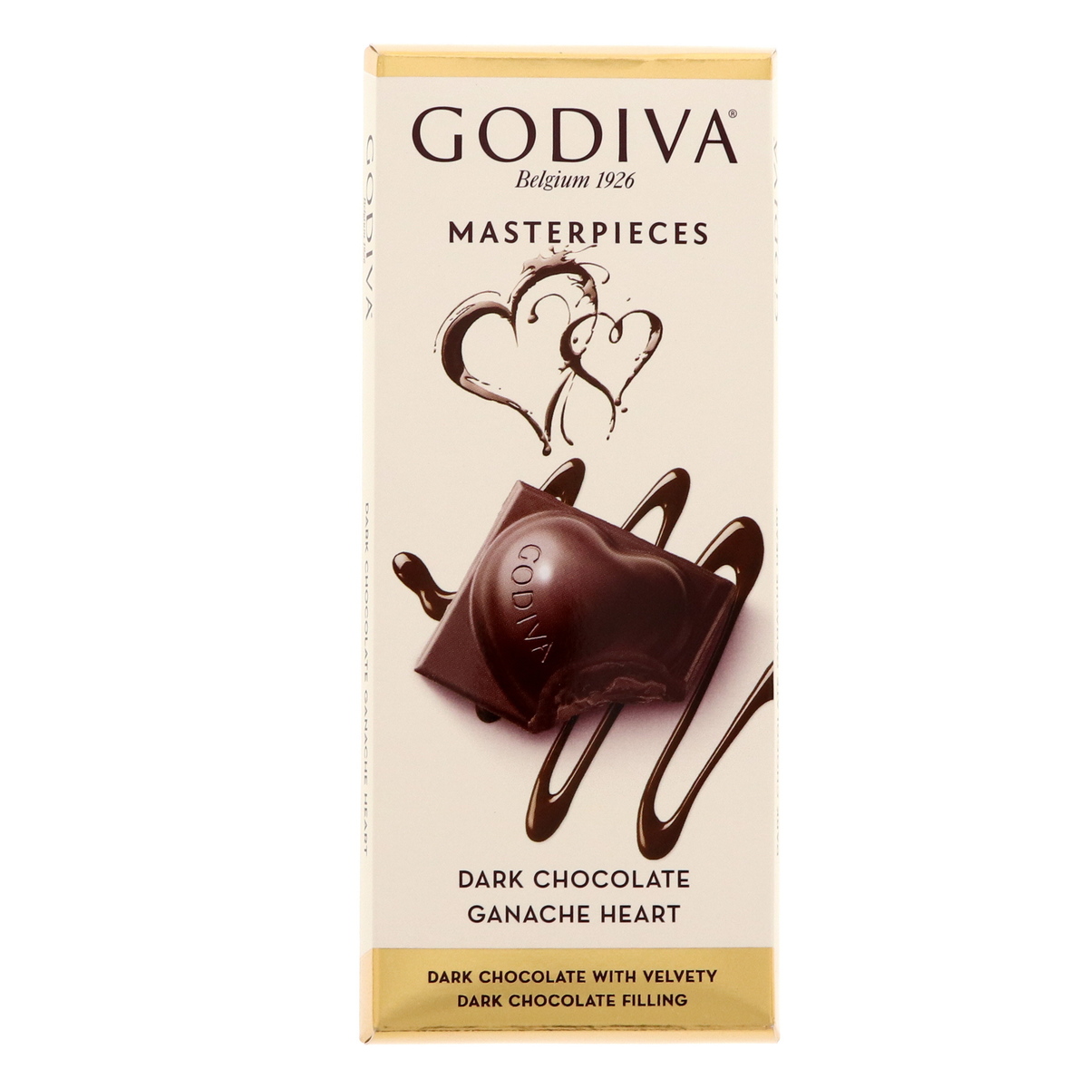 Godiva Master Pieces Dark Chocolate Ganache Heart 86g