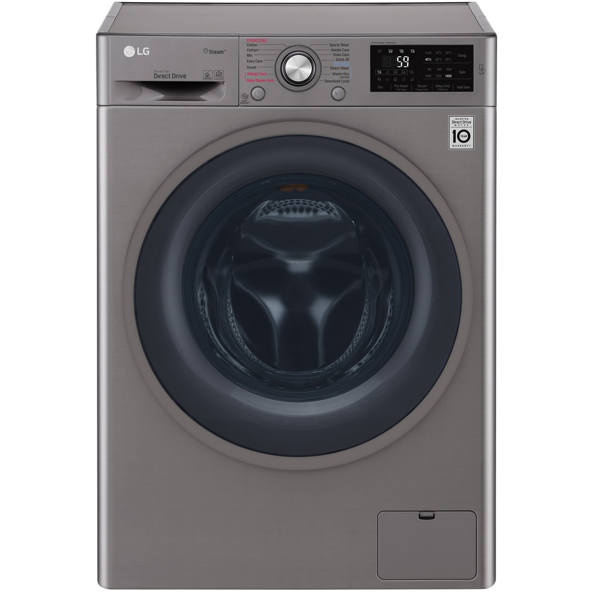 Buy Lg Front Load Washer Dryer F4j6tmp8s 8 5kg Online Lulu