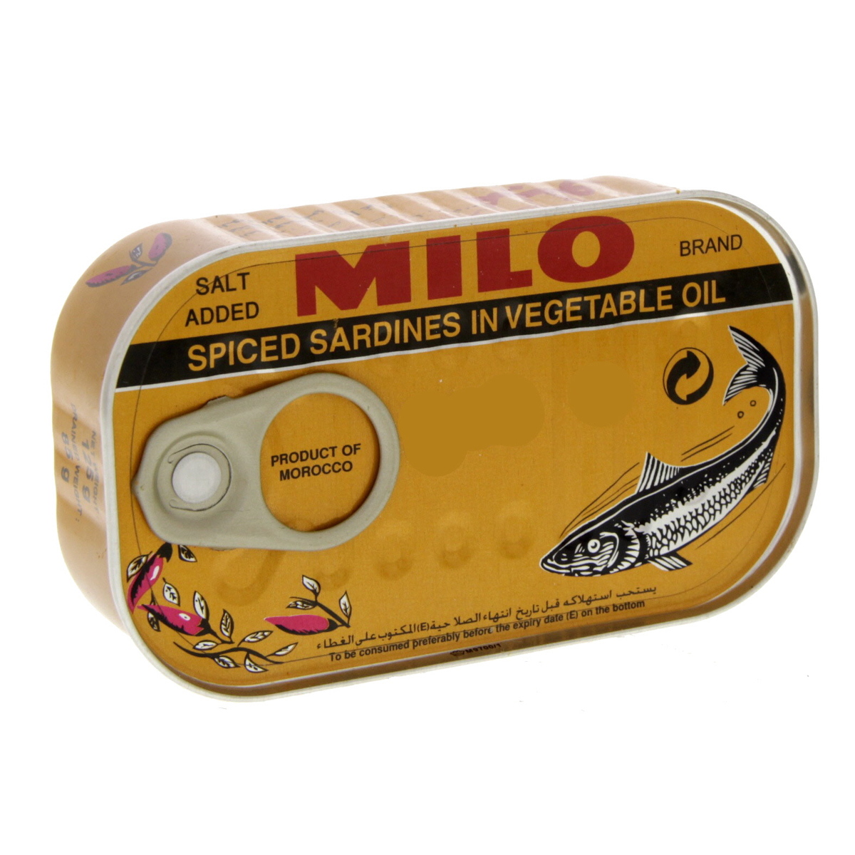 Milo Spiced Sardines In Vegetable Oil 125g