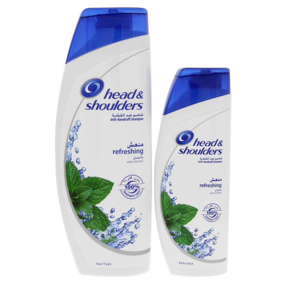 Head & Shoulders Refreshing Menthol Shampoo 400ml + 200ml