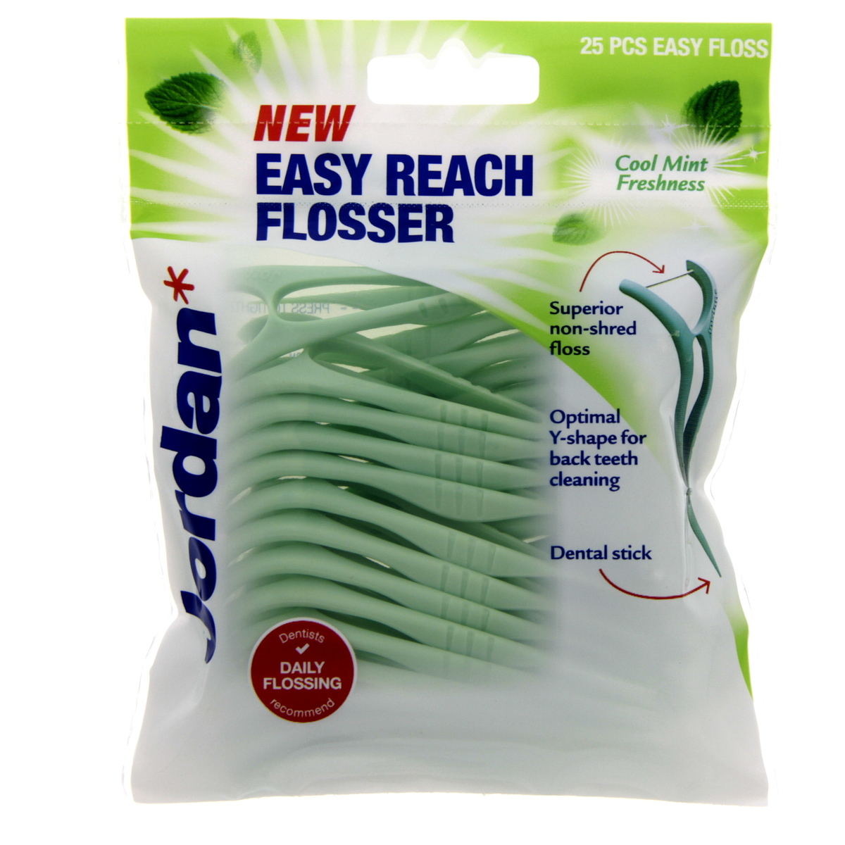 Jordan Easy Reach Flosser Cool mint 25pcs- Buy in India at Desertcart -