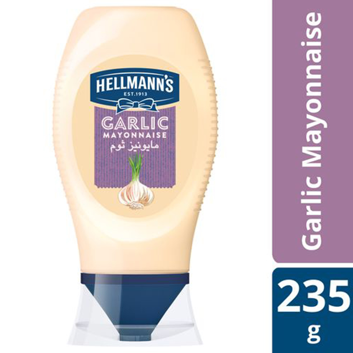 Hellmann's Garlic Mayonnaise 235g