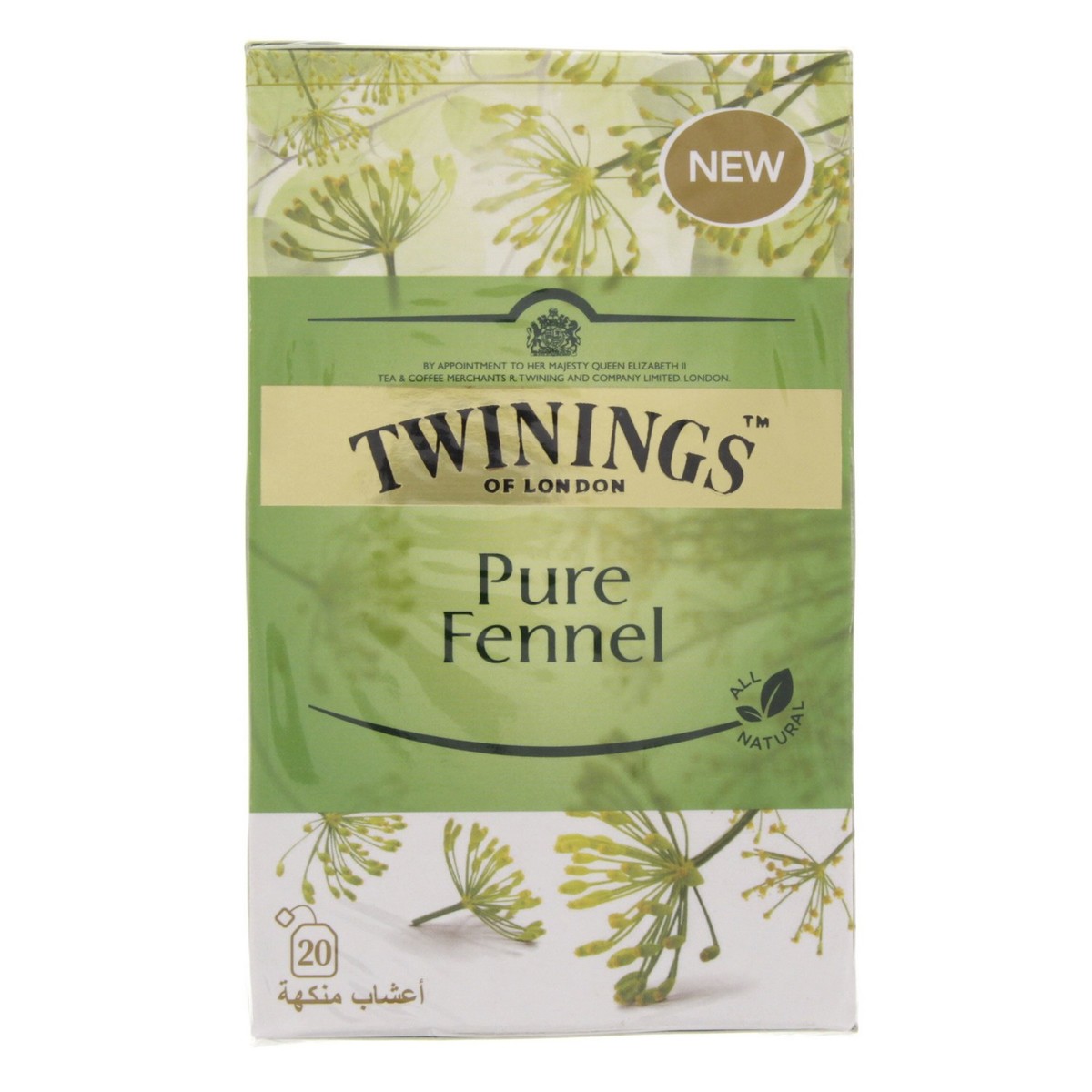 Twinings Pure Fennel Tea 20Pcs