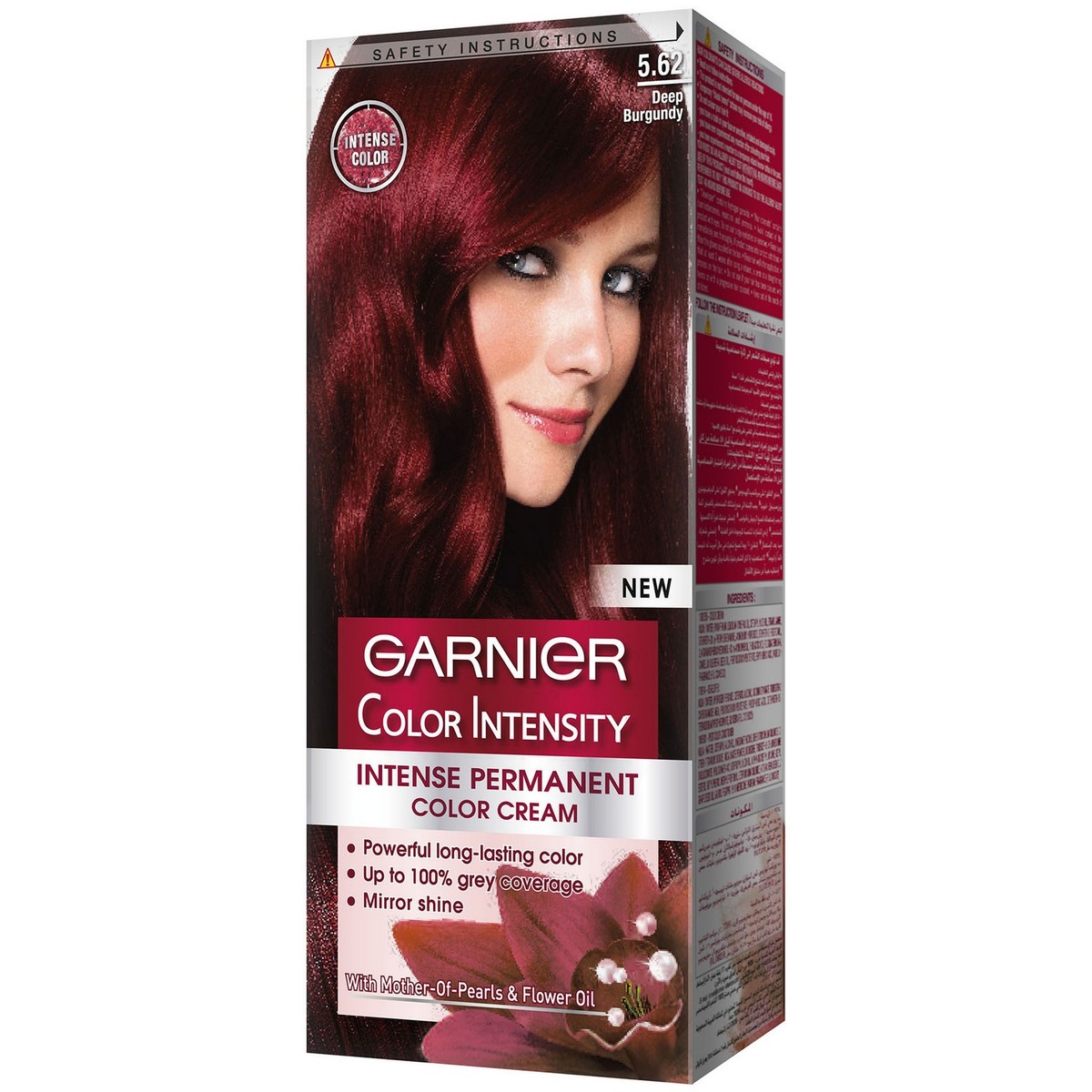 Buy Garnier Color Intensity 5 62 Deep Burgundy Hair Color 1